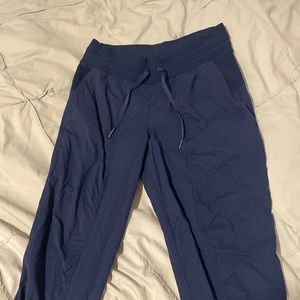 navy lululemon size 6 dance studio jogger